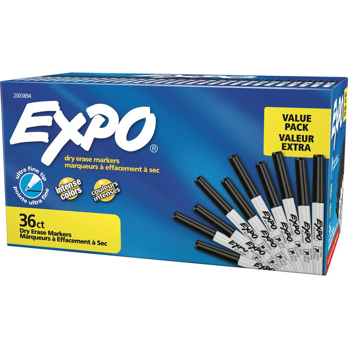 Expo Low-Odor Dry-erase Markers - Erasable - 36 / Pack