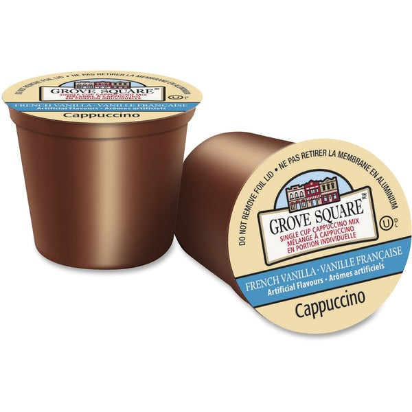 TreeHouse French Vanilla Single Cappuccino - French Vanilla Cappuccino - 24 / Box