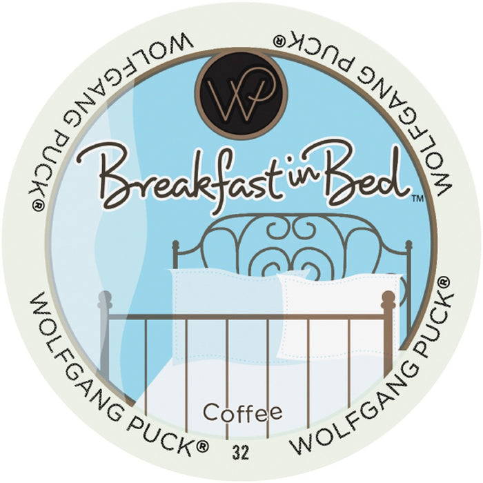 Wolfgang Puck K-Cup Breakfast In Bed Coffee - Medium - K-Cup - Breakfast in Bed - 24 / Box
