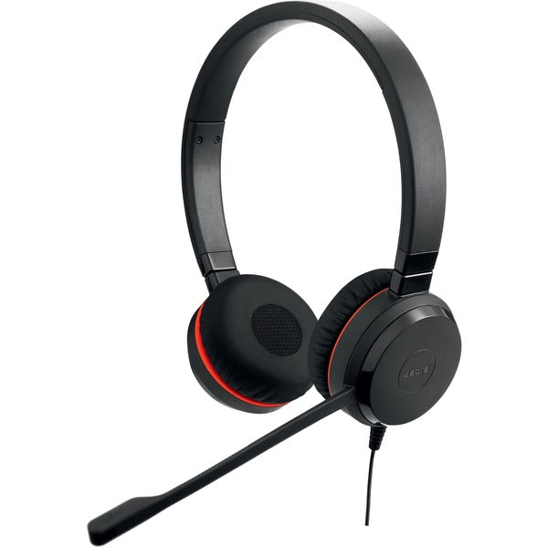 Jabra Evolve 20SE UC Stereo - Stereo - USB - Wired - 32 Ohm - 150 Hz - 7 kHz - Over-the-head - Binaural - Supra-aural - 3.1 ft Cable - Noise Canceling