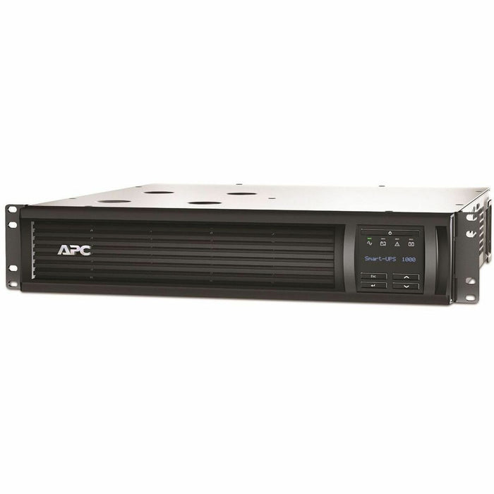 APC Smart-UPS, Line Interactive, 1000VA, Rackmount 2U, 120V, 6x NEMA 5-15R outlets, SmartConnect Port+SmartSlot, AVR, LCD - 2U Rack-mountable - 3 Hour Recharge - 120 V Input - 120 V AC Output - Single Phase - Sine Wave - 6 x NEMA 5-15R Receptacle(s) - 6 x