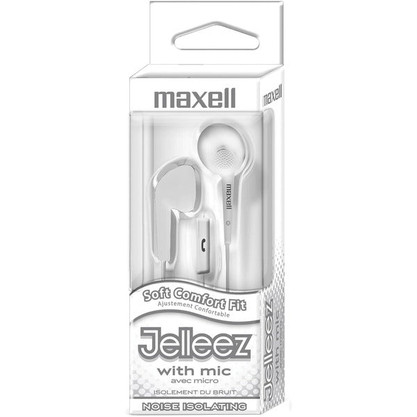 Maxell Jelleez Earset - Earbud - White