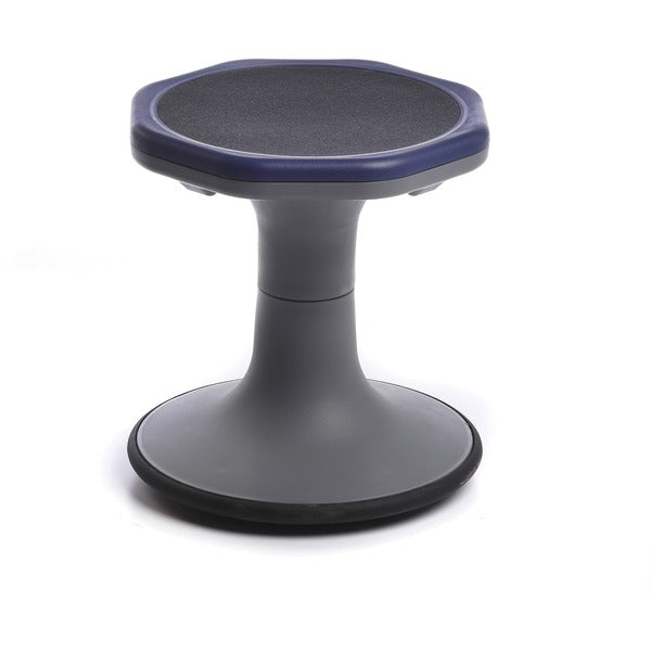 MITYBILT Jive Balance 12" - Memory Foam Seat Material - Light Gray, Navy - Polypropylene, Thermoplastic Elastomer (TPE) - 1 Each
