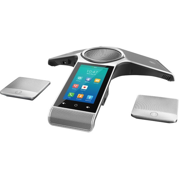 Yealink CP960 IP Conference Station - Corded/Cordless - Corded/Cordless - Bluetooth, Wi-Fi - Desktop - Classic Gray - VoIP - 1 x Network (RJ-45) - PoE Ports