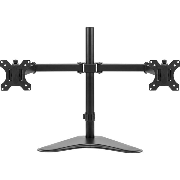 Fellowes Professional Series Dual Horizontal Monitor Arm - Up to 27" Screen Support - 17.60 lb (7983.23 g) Load Capacity - DepthFreestanding - Black