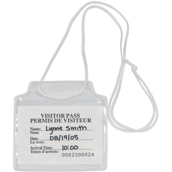 Merangue Name Badge - 4" (101.60 mm) Width x 3" (76.20 mm) Height - 100 / Pack