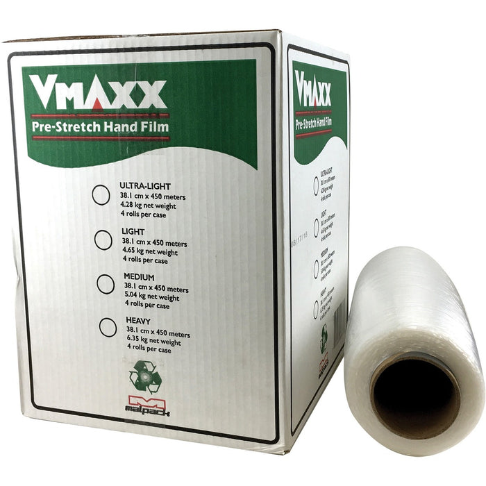 Spicers Paper Stretch Wrap - 15" (381 mm) Width x 1476 ft (449884.80 mm) Length - 4 / Carton
