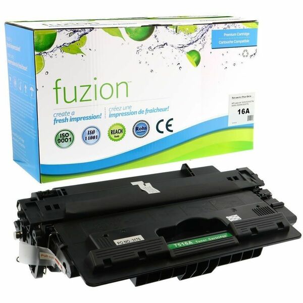 fuzion Laser Toner Cartridge - Black - 1 Each - 12000 Pages