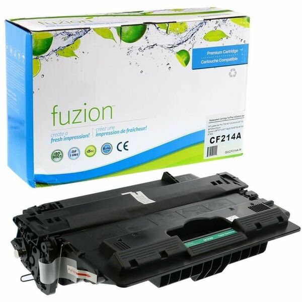 fuzion Compatible Toner for HP CF214A (14A) - Black - Yield: 10000