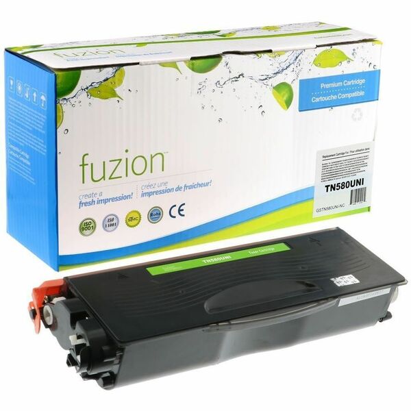 fuzion - Alternative for Brother TN580/TN650 Compatible Toner - Black - 7000 Pages