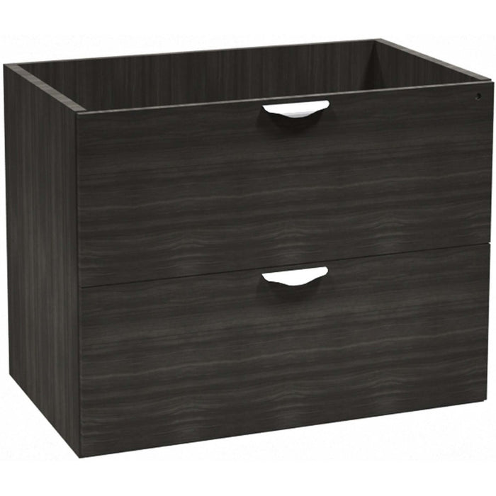 Heartwood Innovations Grey Dusk Laminate Desking - 28" (711.20 mm) Height x 35.5" (901.70 mm) Width x 21.8" (552.45 mm) Depth, 0.5" (12.70 mm) Thickness Side Panel - Finish: Gray Dusk - 1 Each