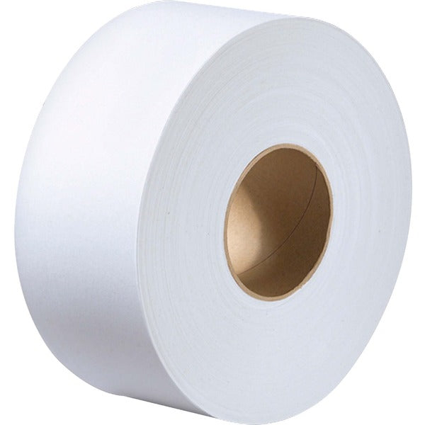 Metro Paper Jumbo Roll 2 Ply Bathroom Tissue - 2 Ply - 3.30" (83.82 mm) Width x 1000 ft (304.80 m) Length - 3.30" (83.82 mm) Core - White - 12 / Carton