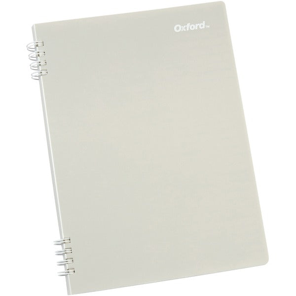 Oxford Stone Paper Notebooks - 60 Sheets - Wire Bound - 5 1/2" (139.70 mm) x 8 1/2" (215.90 mm) Sheet Size - Assorted Cover - Tear Resistant, Moisture Resistant - 1 Each