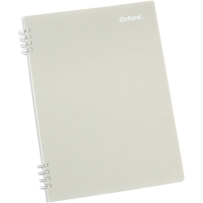Oxford Stone Paper Notebooks - 60 Sheets - Wire Bound - 5 1/2" (13.97 cm) x 8 1/2" (21.59 cm) Sheet Size - Assorted Cover - Tear Resistant, Moisture Resistant - 1 Each