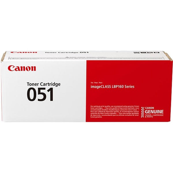 Canon 051 Original Laser Toner Cartridge - Black Pack - 1700 Pages