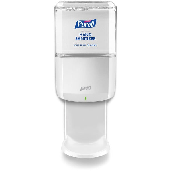 PURELL ES6 Touchless Hand Sanitizer Dispenser - Automatic - 1.20 L Capacity - Support 4 x C Battery - Locking Mechanism, Durable, Wall Mountable - White - 1 Each