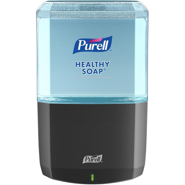 PURELL ES6 Touchless Hand Soap Dispenser - Automatic - 1.20 L Capacity - Support 4 x C Battery - Locking Mechanism, Durable, Wall Mountable, Touch-free - Graphite - 1 Each