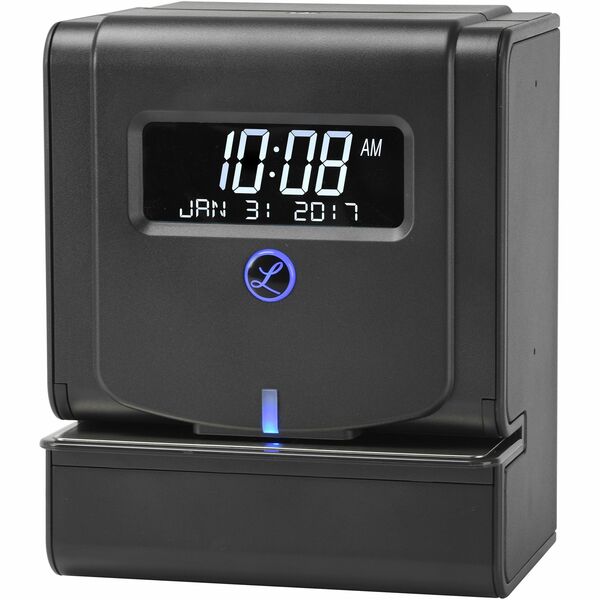 Lathem 2100HD Heavy Duty Thermal Print Time Clock - Card Punch/Stamp - Digital - Day, Date, Month Record Time