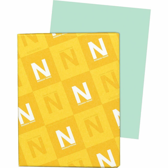 Exact Vellum Bristol Paper - 92 Brightness - Letter - 8 1/2" (215.90 mm) x 11" (279.40 mm) - 67 lb (30390.69 g) Basis Weight - Heavyweight, Quick Drying, Durable, Acid-free - Green - 1 Pack