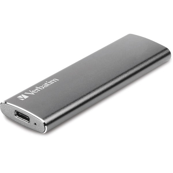 Verbatim Vx500 240 GB Solid State Drive - External - Graphite - Notebook Device Supported - USB 3.1 Type C - 500 MB/s Maximum Read Transfer Rate - 2 Year Warranty - 1 Each