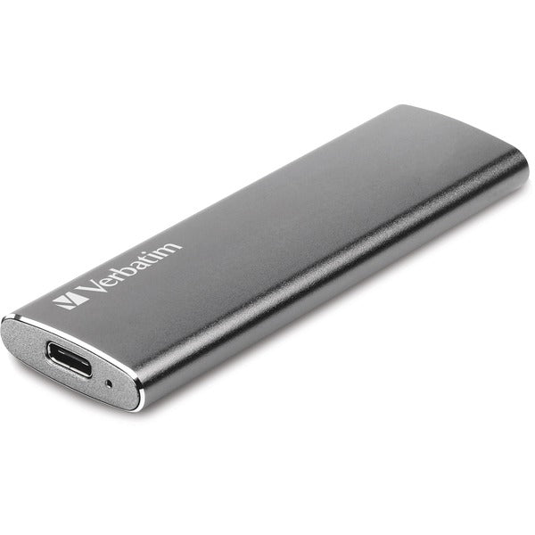 Verbatim Vx500 480 GB Solid State Drive - External - Graphite - Notebook Device Supported - USB 3.1 Type C - 500 MB/s Maximum Read Transfer Rate - 2 Year Warranty - 1 Each