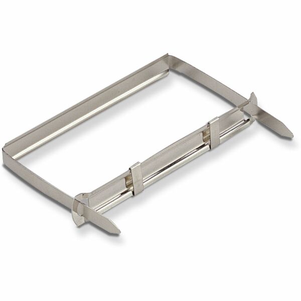 Business Source Complete 2-3/4" Prong Fastener Set - for Paper - Corrosion Resistant - Silver - Steel - 50 / Box