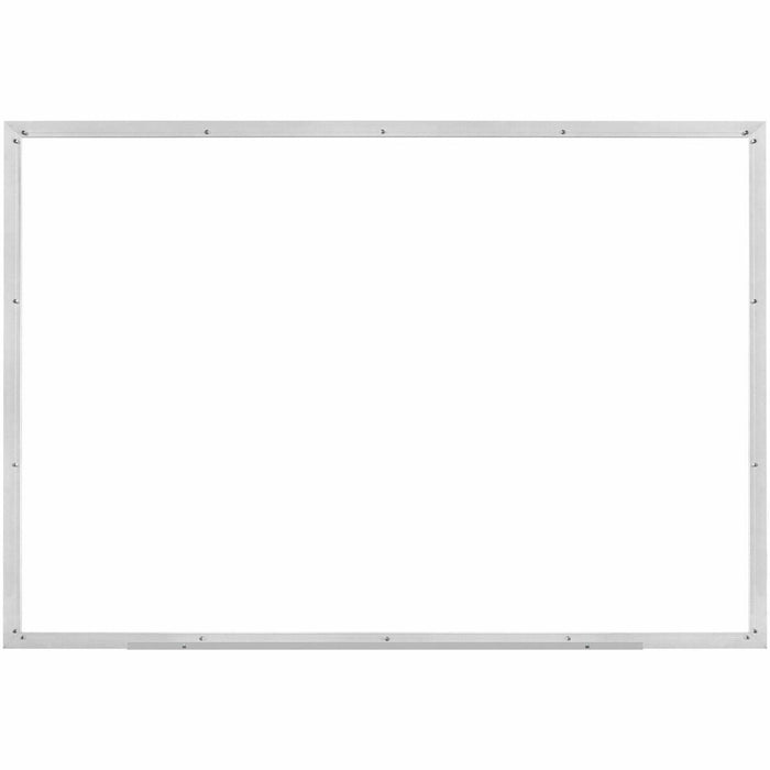 Lorell Dry-erase Board - 36" (91.44 cm) Width x 24" (60.96 cm) Height - White Styrene Surface - White Aluminum Frame - Rectangle - 1 Each