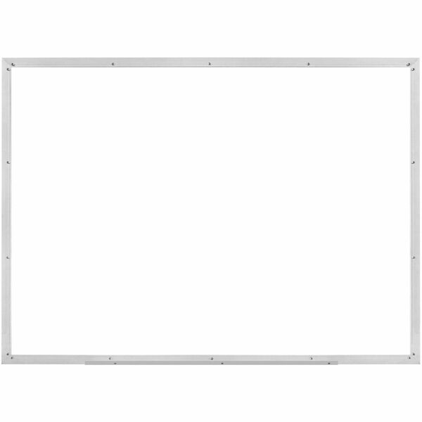 Lorell Dry-erase Board - 48" (4 ft) Width x 36" (3 ft) Height - White Styrene Surface - White Aluminum Frame - Rectangle - 1 Each