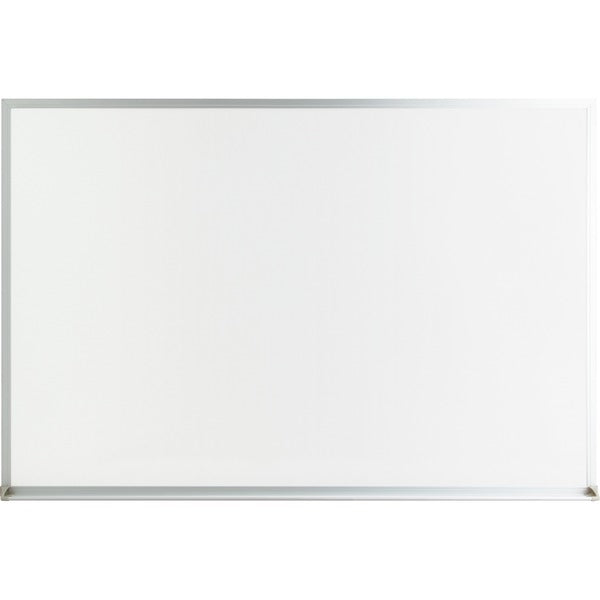 Lorell Economy Dry-erase Board - 24" (60.96 cm) Width x 18" (45.72 cm) Height - White Melamine Surface - White Aluminum Frame - Rectangle - 1 Each