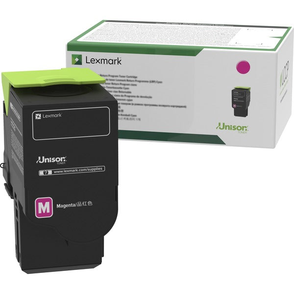 Lexmark Unison Original Standard Yield Laser Toner Cartridge - Magenta - 1 Each - 1400 Pages