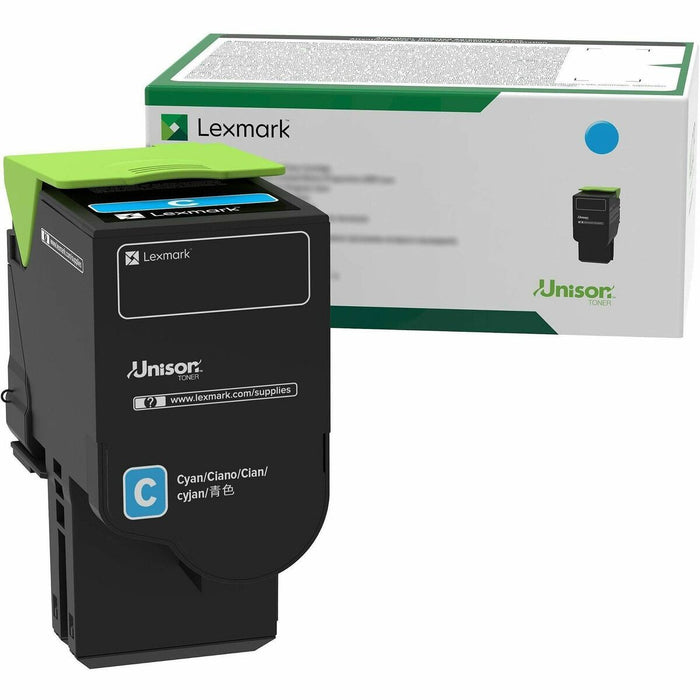 Lexmark Unison Original Extra High Yield Laser Toner Cartridge - Cyan - 1 Each - 5000 Pages