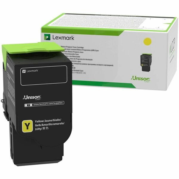 Lexmark Unison Original Ultra High Yield Laser Toner Cartridge - Yellow Pack - 7000 Pages