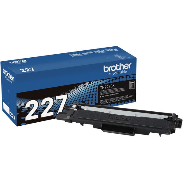 Brother TN-227BK Original High Yield Laser Toner Cartridge - Black - 1 Each - 3000 páginas