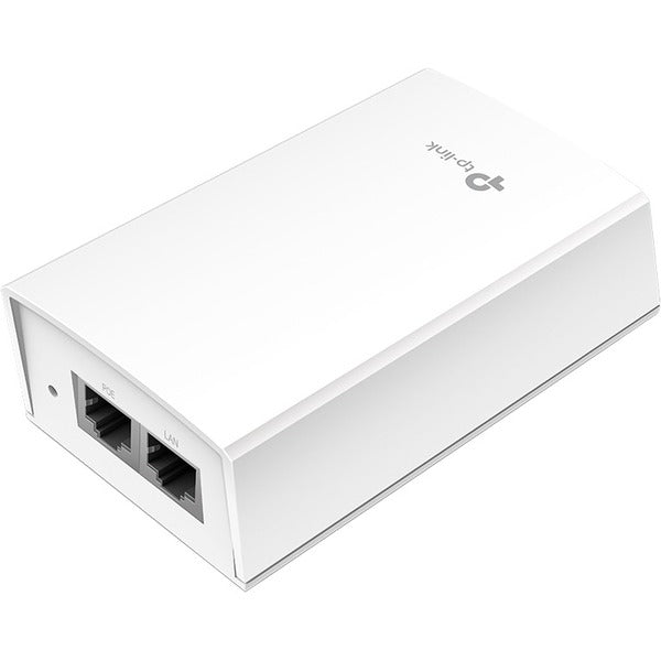 TP-Link Gigabit 48VDC Passive PoE Adapter - 120 V AC, 230 V AC Input - 48 V DC Output - 1 x 10/100/1000Base-T Input Port(s) - 1 x 10/100/1000Base-T Output Port(s) - 24 W