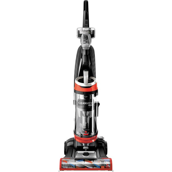 BISSELL CleanView Swivel Upright Vacuum Cleaner | 2316C - 1 L - Bagless - Brushroll, Dusting Brush, Crevice Tool, Extension Wand, Turbo Brush - Hard Floor, Bare Floor, Carpet - 25 ft (7.62 m) Cable Length - 72" (1828.80 mm) Hose Length - Pet Hair Cleaning