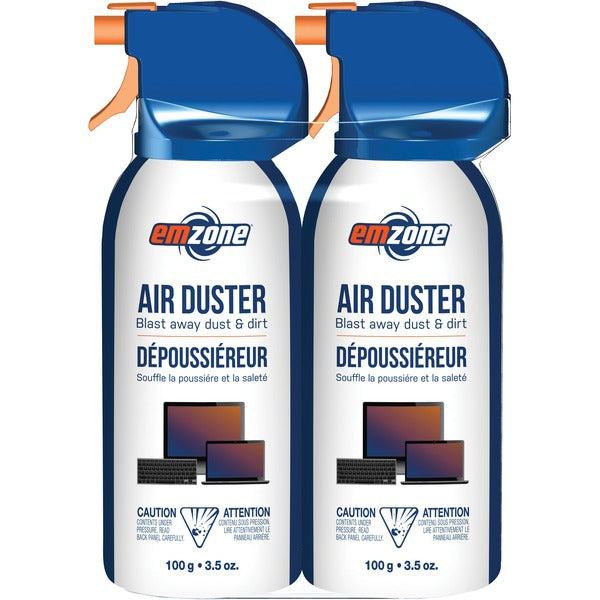 Empack Mini Air Duster 2-pack - For Computer, Electronic Equipment, Office Equipment, Automotive - 103.51 mL - 3.53 oz (100 g) - Ozone-safe, VOC-free, Residue-free, Moisture-free - Multi - 1 / Pack