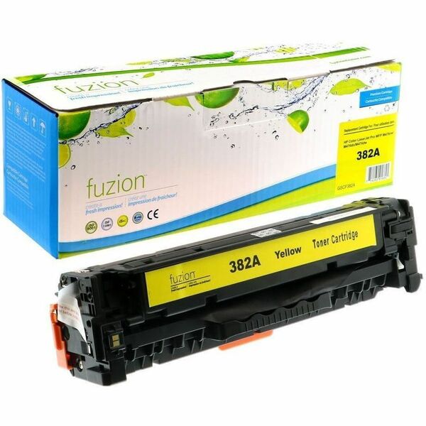 fuzion - Alternative for HP CF382A (312A) Remanufactured Toner - Yellow - 2700 Pages