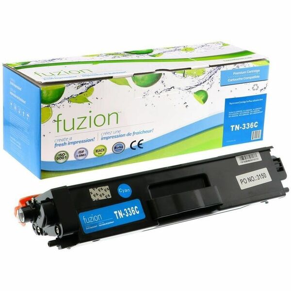 fuzion - Alternative for Brother TN336C Compatible Toner - Cyan - 3500 Pages