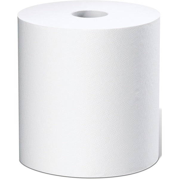 White Swan 1-ply Dispenser Paper Towels - 1 Ply - 8" (203.20 mm) Width x 800 ft (243.84 m) Length - 2" (50.80 mm) Core - Cross-Wave Embossed - White - 6 / Carton