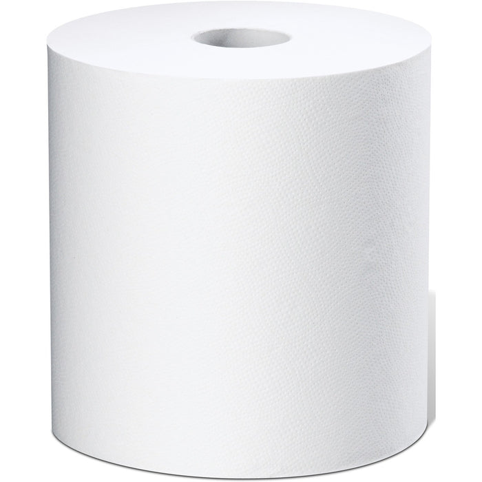 White Swan 1-ply Dispenser Paper Towels - 1 Ply - 8" (203.20 mm) Width x 800 ft (243.84 m) Length - 2" (50.80 mm) Core - Cross-Wave Embossed - White - 6 / Carton