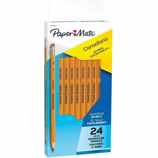 Paper Mate Wood Pencil - HB - 24 / Box