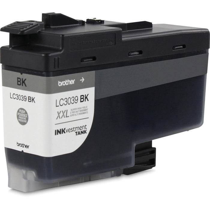 Brother INKvestment LC3039BKS Original Ultra High Yield Inkjet Ink Cartridge - Single Pack - Black - 1 Each - 6000 Pages