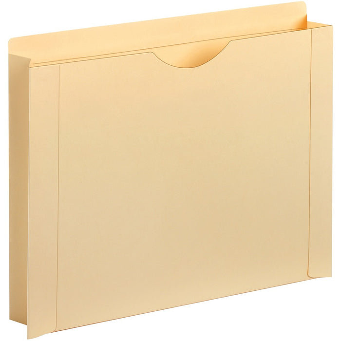 Pendaflex Straight Tab Cut Letter File Jacket - 8 1/2" (215.90 mm) x 11" (279.40 mm) - 2" (50.80 mm) Expansion - Manila - 5 / Pack