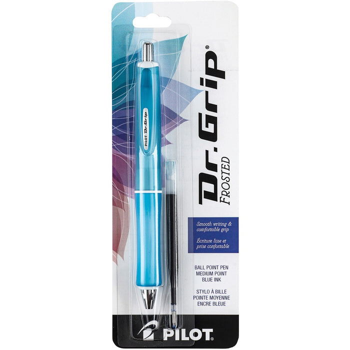 Pilot Gel Pen - Refillable - Retractable - Blue Ink - Blue Barrel - 1 Each