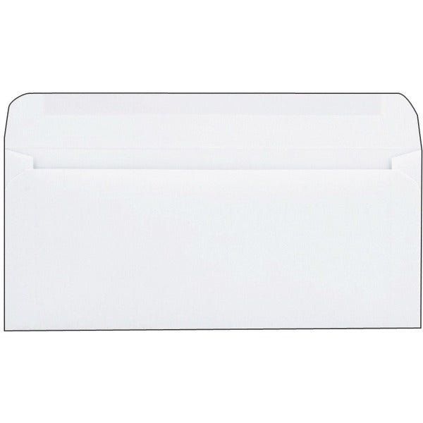 Supremex Plain Commercial Envelopes - Commercial - #10 - 9 1/2" (241.30 mm) Width x 4 1/8" (104.78 mm) Length - 24 lb (10886.22 g) - Gummed - 500 / Box