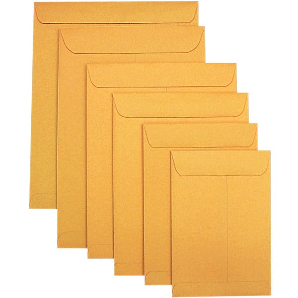 Supremex Catalogue Envelopes 6-1/2" x 9-1/2" - Catalog - 24 lb (10886.22 g) - Gummed - Golden - Kraft - 500 / Box