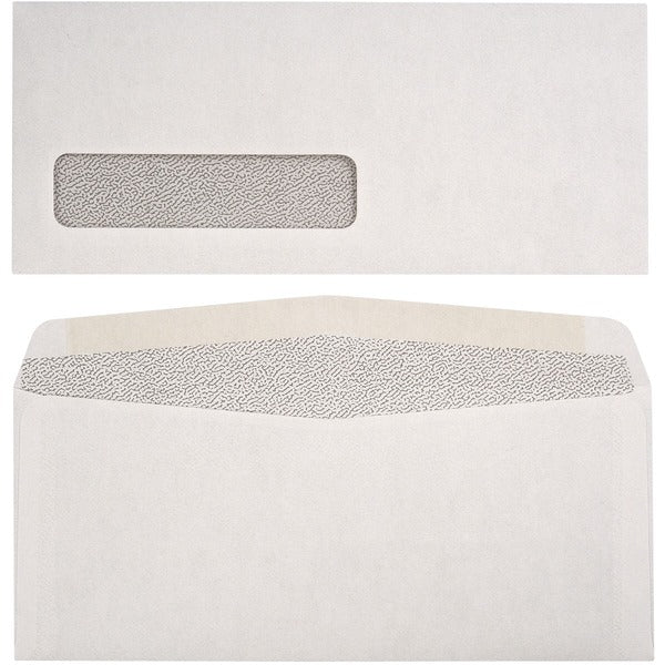 Supremex Security Envelopes Window - Security - #10 - 9 1/2" (241.30 mm) Width x 4 1/8" (104.78 mm) Length - 24 lb (10886.22 g) - 100 / Box