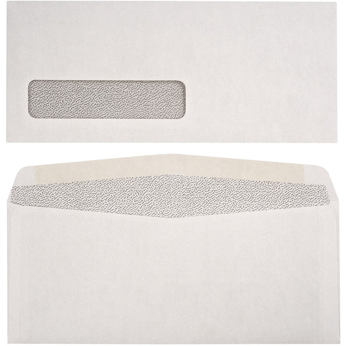 Supremex Security Envelopes Window - Security - #10 - 9 1/2" (241.30 mm) Width x 4 1/8" (104.78 mm) Length - 24 lb (10886.22 g) - 100 / Box