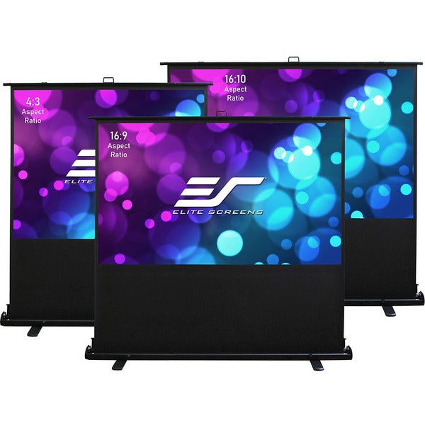Elite Screens ezCinema 2 F70XWH2 70" (1778 mm) Projection Screen - 16:9 - MaxWhite 2 - 33.9" (861.06 mm) Height x 60.6" (1539.24 mm) Width - Free Standing