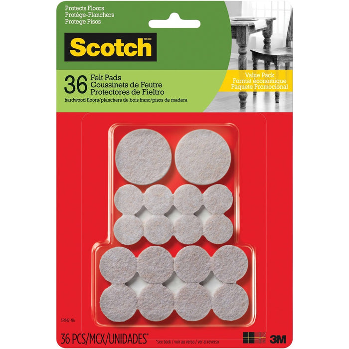 Scotch Surface Protection Value Pack, Assorted - Beige - 36/Pack